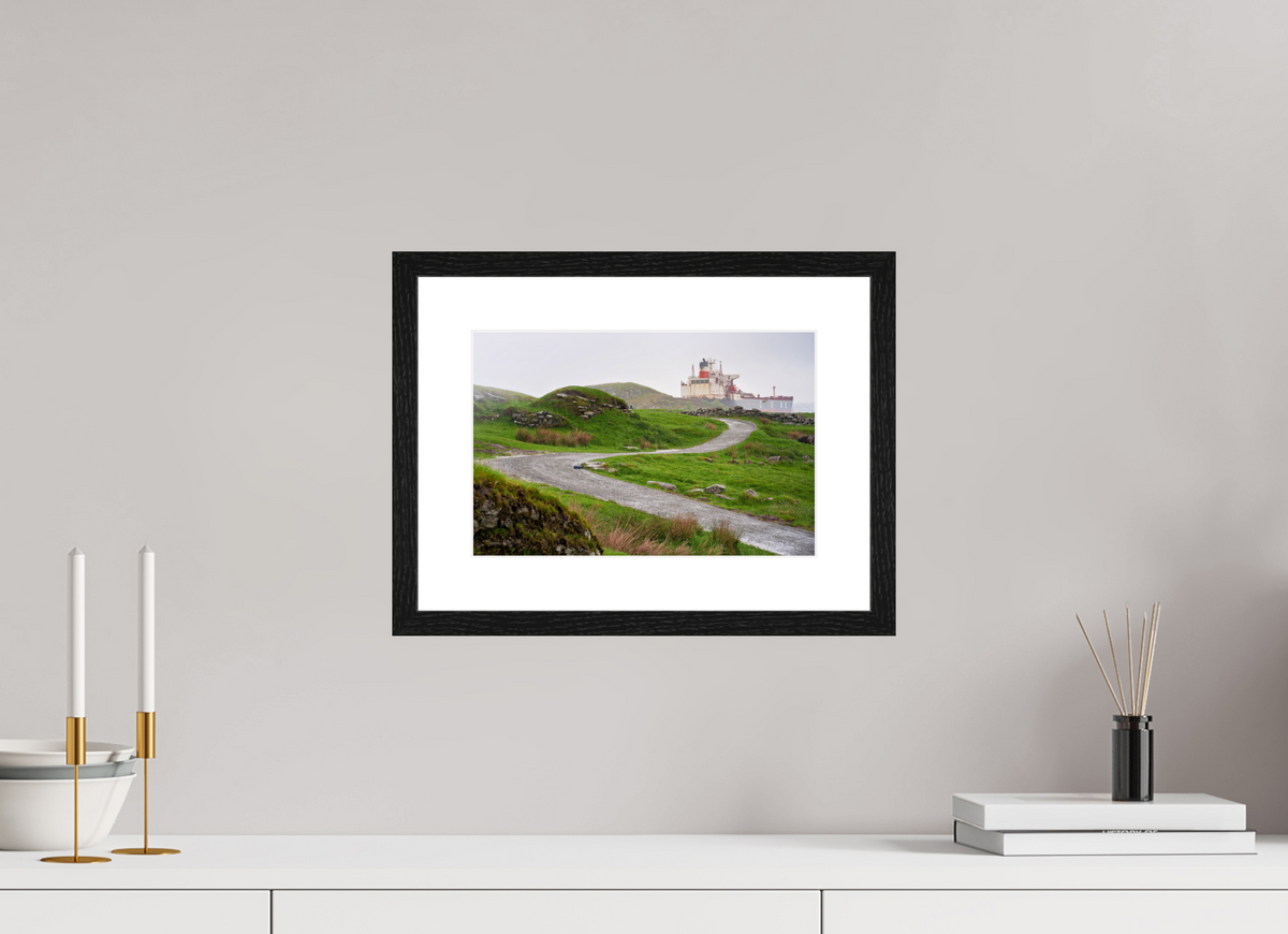 12 x 8″, Glossy Print (Framed) Norway20
