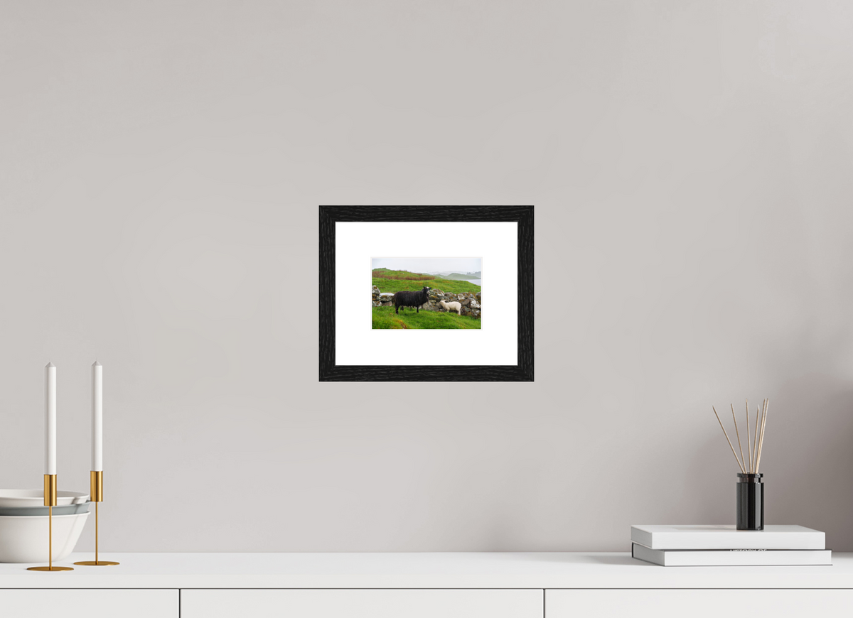 6 x 4″, Glossy Print (Framed) Norway16