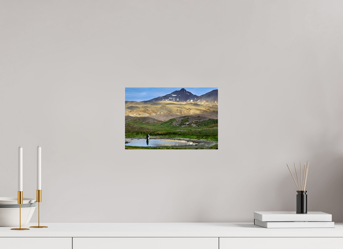 12 x 8″, Acrylic under Glass (Unframed) A21