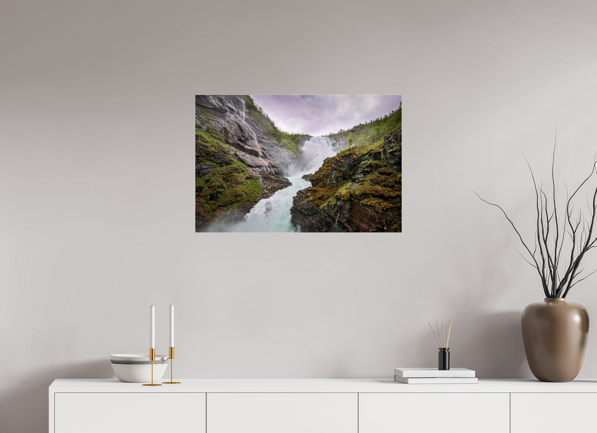 30 x 20″, Acrylic under Glass (Unframed) Norway17