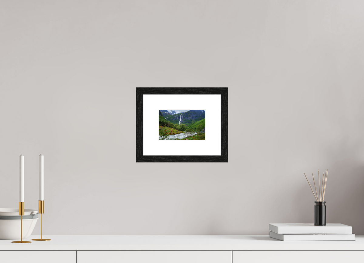 6 x 4″, Glossy Print (Framed) Norway8