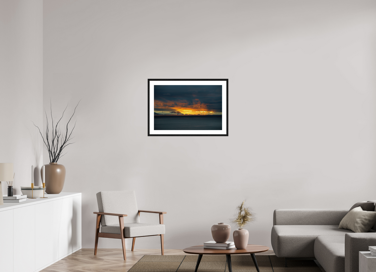 30 x 20″, Glossy Print (Framed) A2