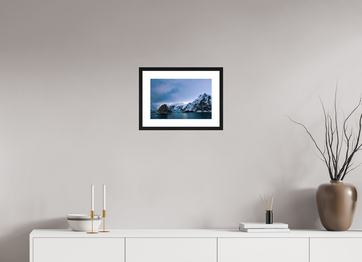15 x 10″, Glossy Print (Framed) A9