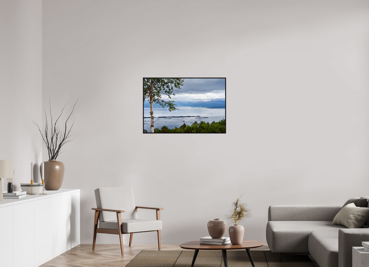 36 x 24″, Acrylic under Glass (Framed) Norway6