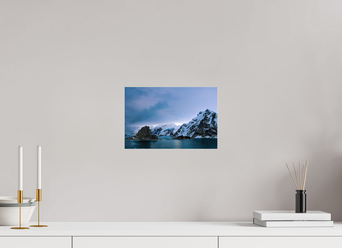 12 x 8″, Acrylic under Glass (Unframed) A9