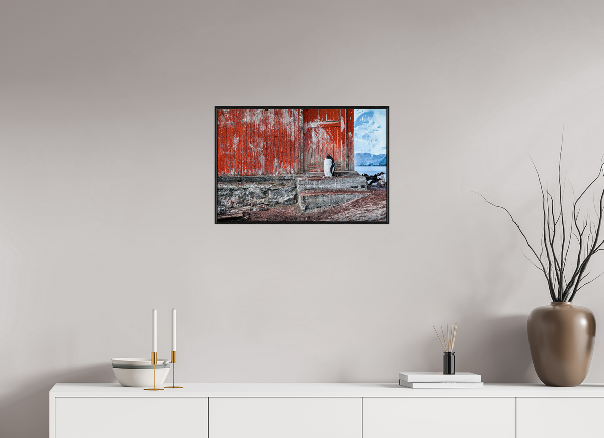 24 x 16″, Acrylic under Glass (Framed) A3