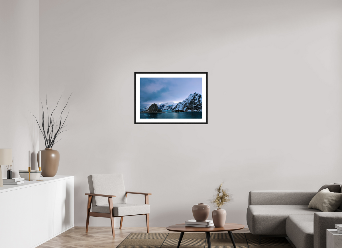30 x 20″, Glossy Print (Framed) A9