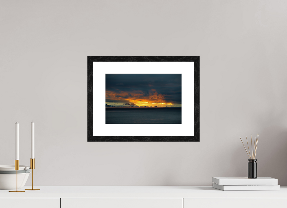 12 x 8″, Glossy Print (Framed) A2