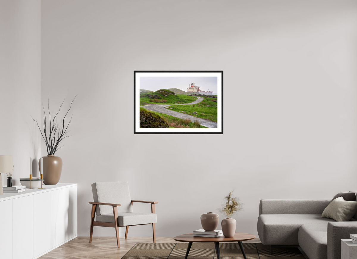 36 x 24″, Glossy Print (Framed) Norway20