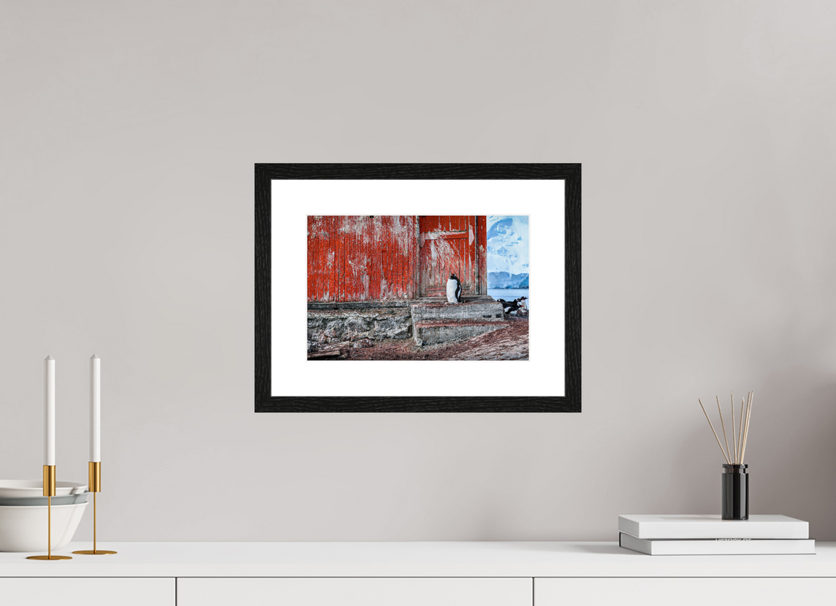 12 x 8″, Glossy Print (Framed) A3