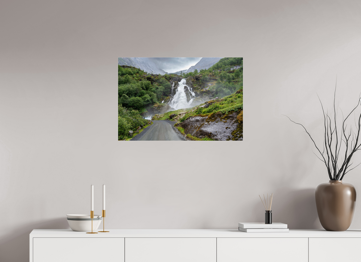 30 x 20″, Acrylic under Glass (Unframed) Norway9