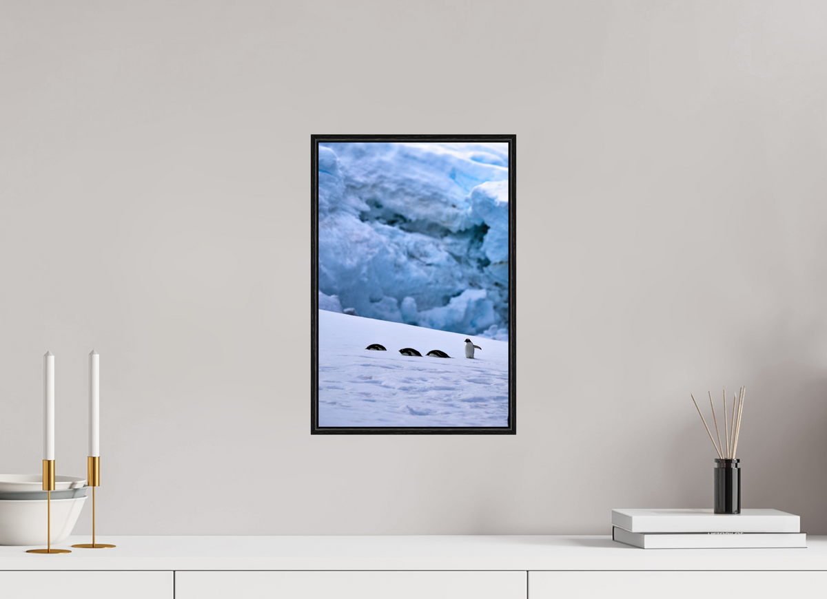 10 x 15″, Acrylic under Glass (Framed) A4