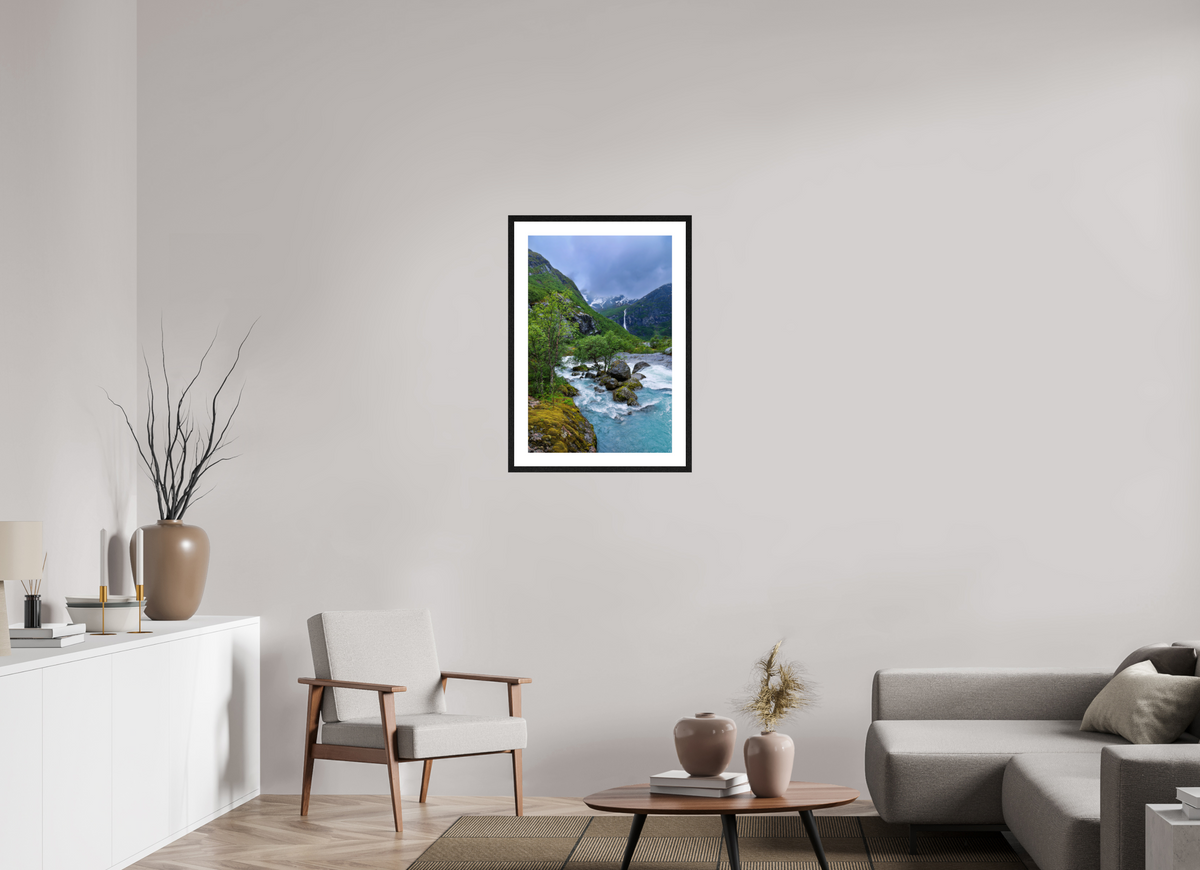 20 x 30″, Glossy Print (Framed) Norway18