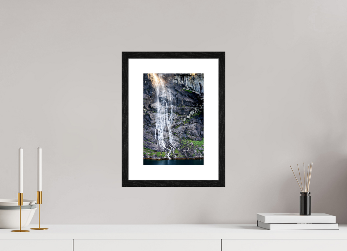 8 x 12″, Glossy Print (Framed) Norway19