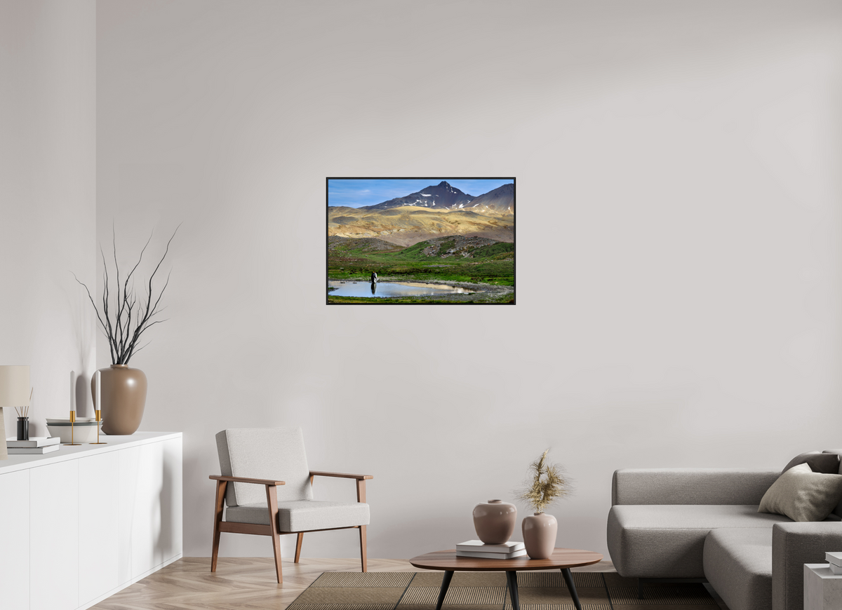 36 x 24″, Acrylic under Glass (Framed) A21