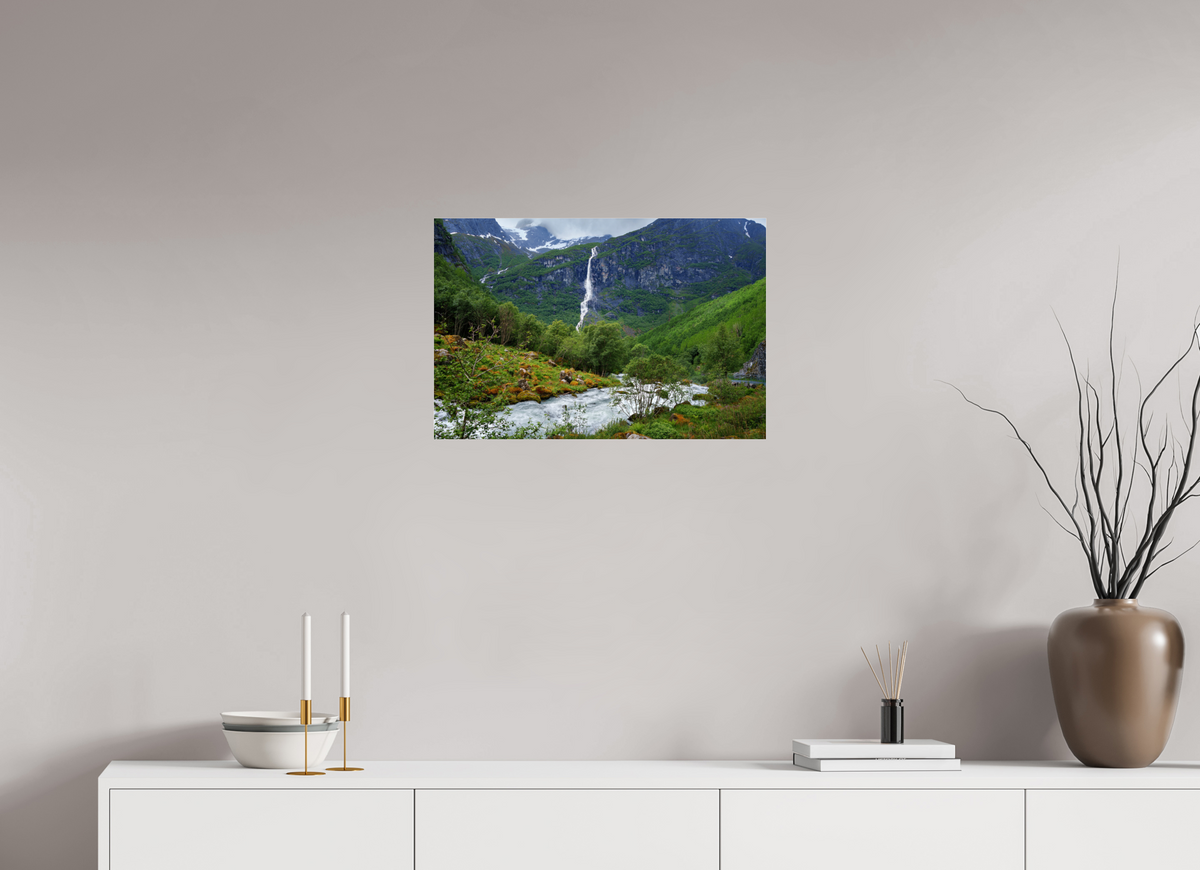 24 x 16″, Acrylic under Glass (Unframed) Norway8