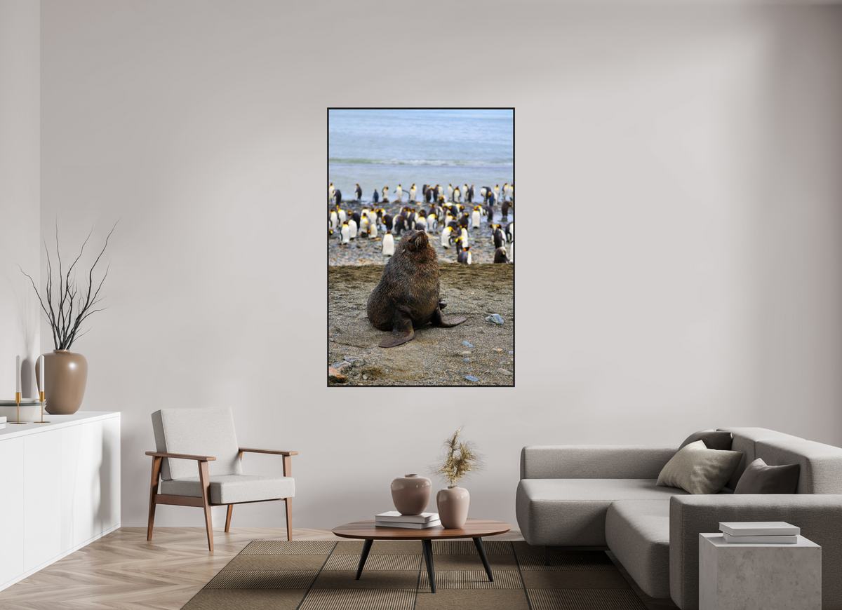44 x 66″, Acrylic under Glass (Framed) A11