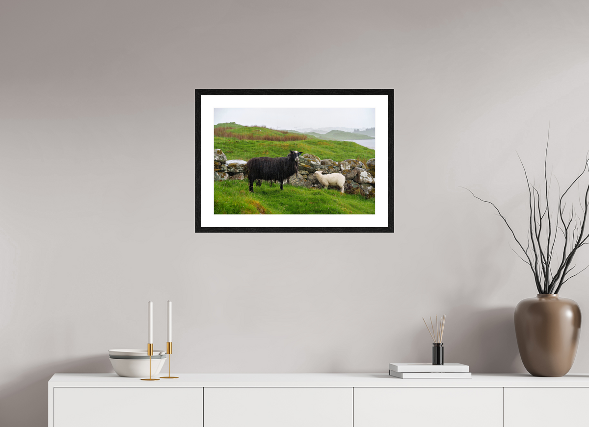 24 x 16″, Glossy Print (Framed) Norway16