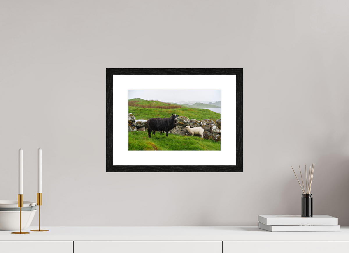 12 x 8″, Glossy Print (Framed) Norway16