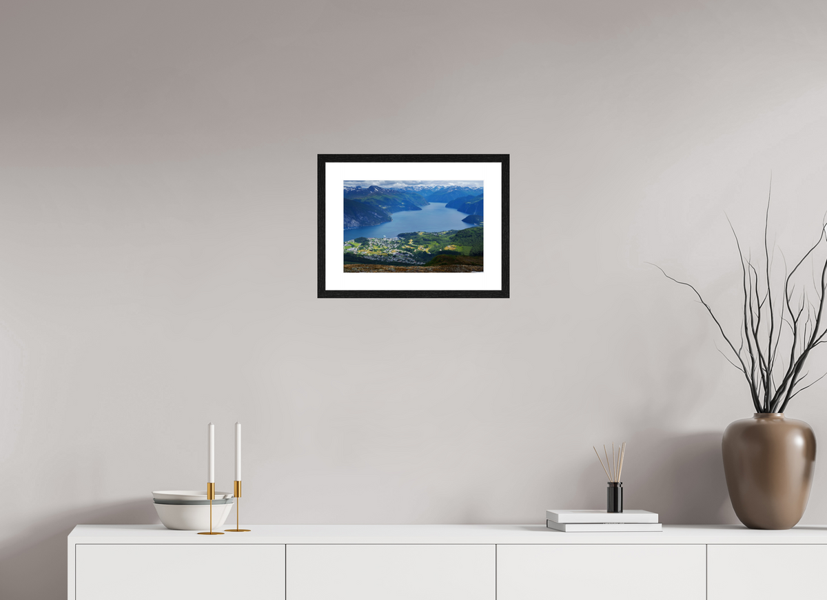 15 x 10″, Glossy Print (Framed) Norway4