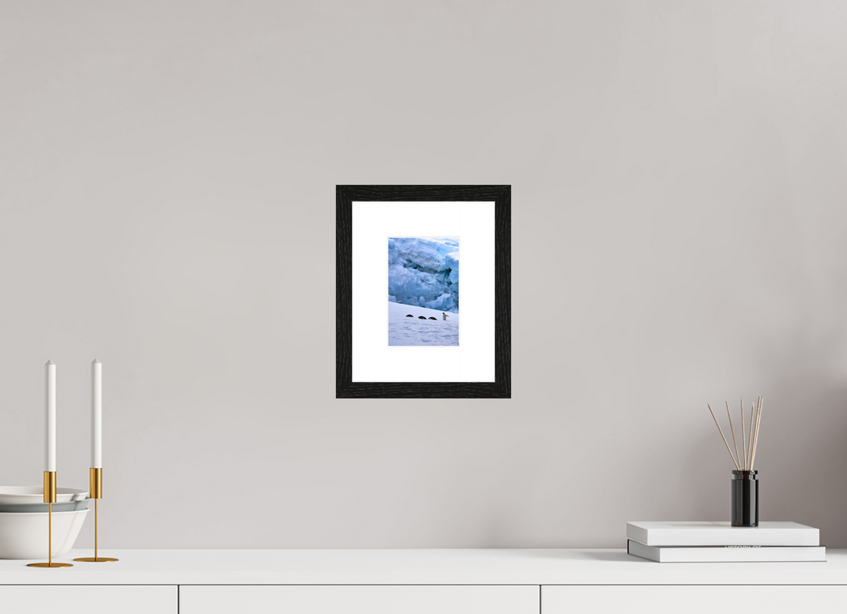 4 x 6″, Glossy Print (Framed) A4