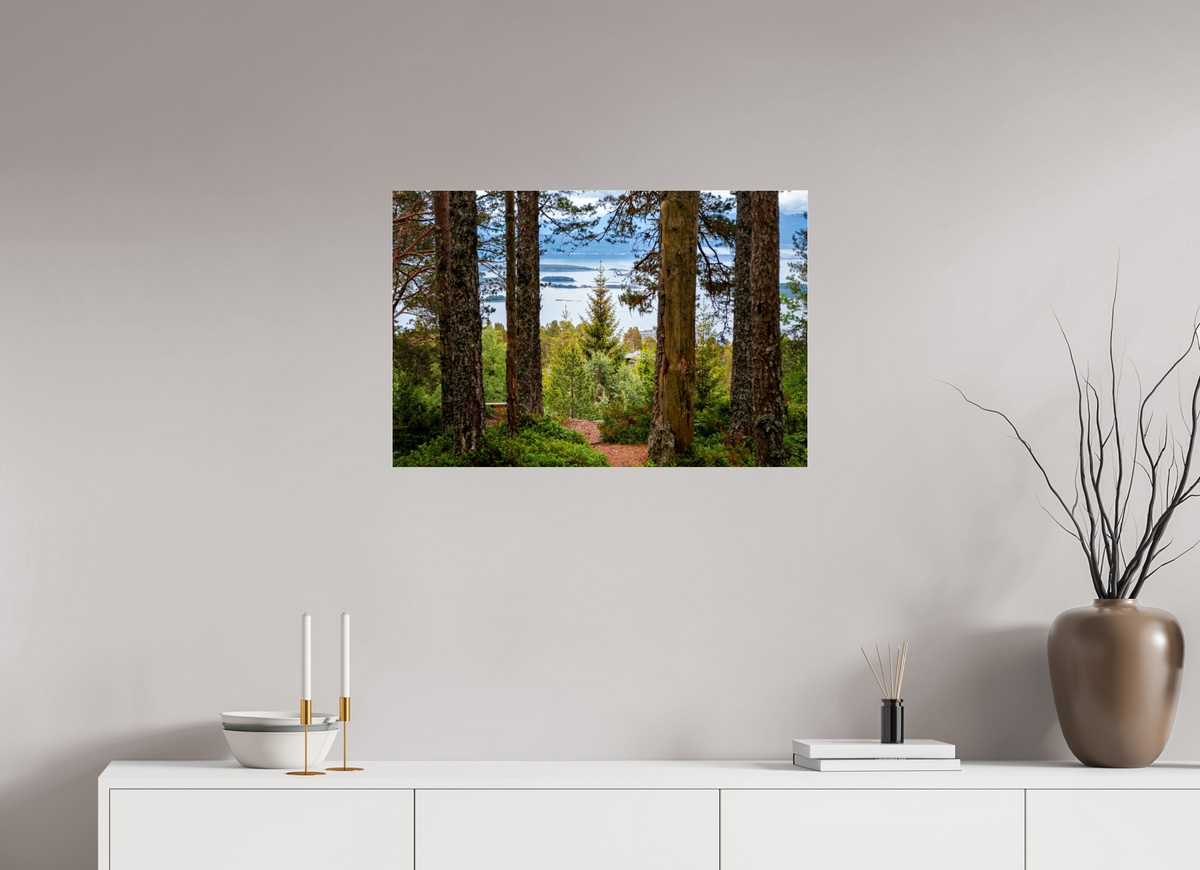 30 x 20″, Acrylic under Glass (Unframed) Norway5