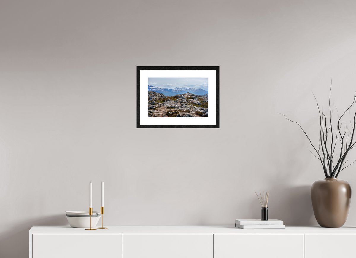 15 x 10″, Glossy Print (Framed) Norway7