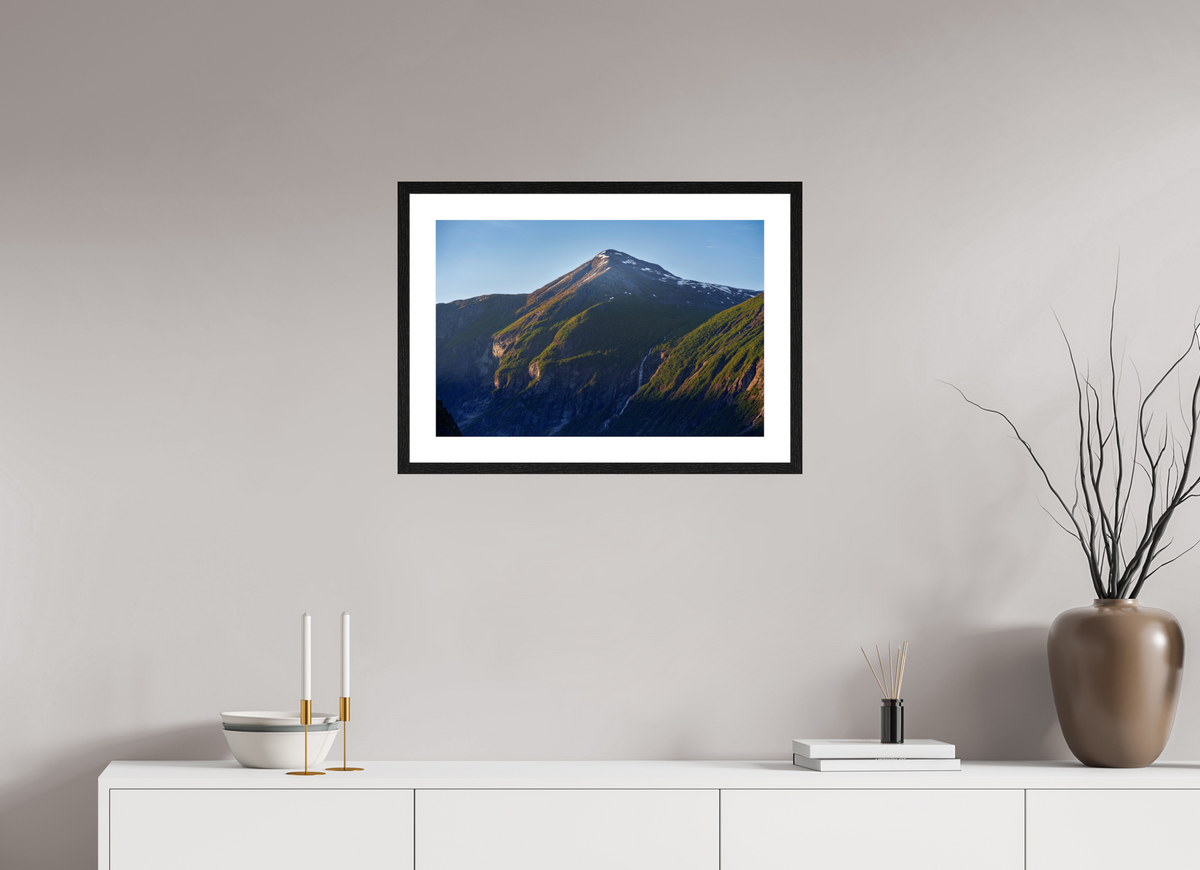 24 x 16″, Glossy Print (Framed) Norway2