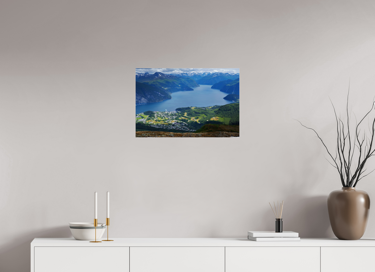 24 x 16″, Acrylic under Glass (Unframed) Norway4