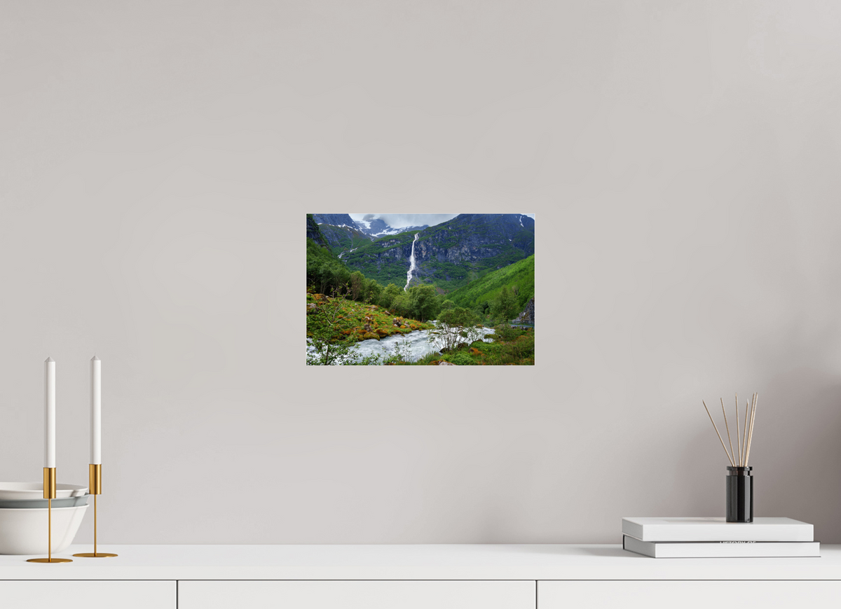 12 x 8″, Acrylic under Glass (Unframed) Norway8