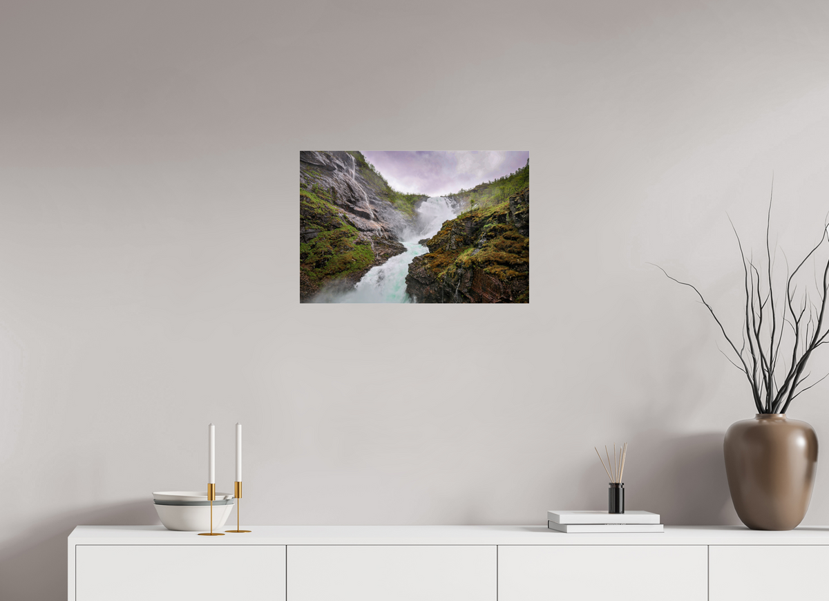 24 x 16″, Acrylic under Glass (Unframed) Norway17