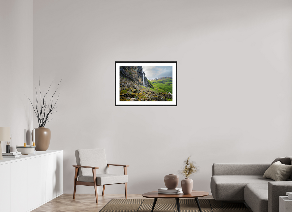 30 x 20″, Glossy Print (Framed) Norway11