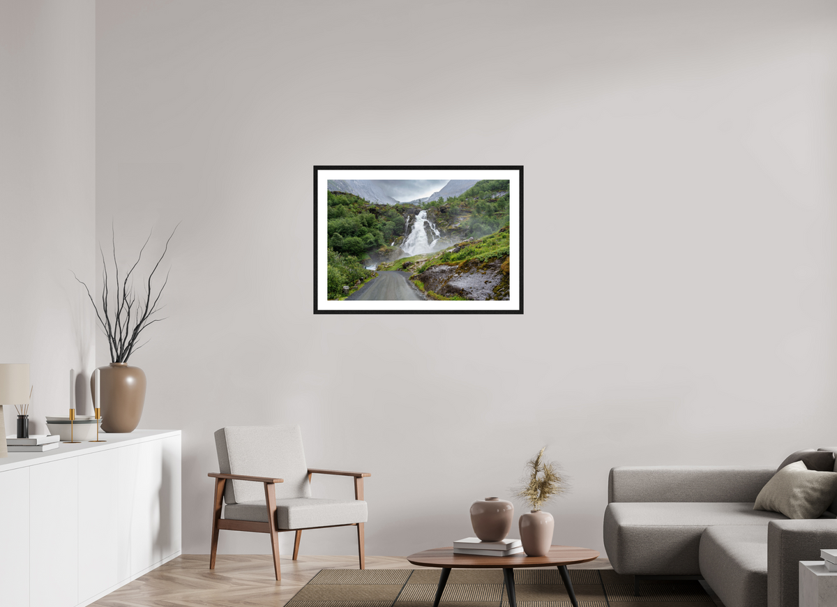 36 x 24″, Glossy Print (Framed) Norway9