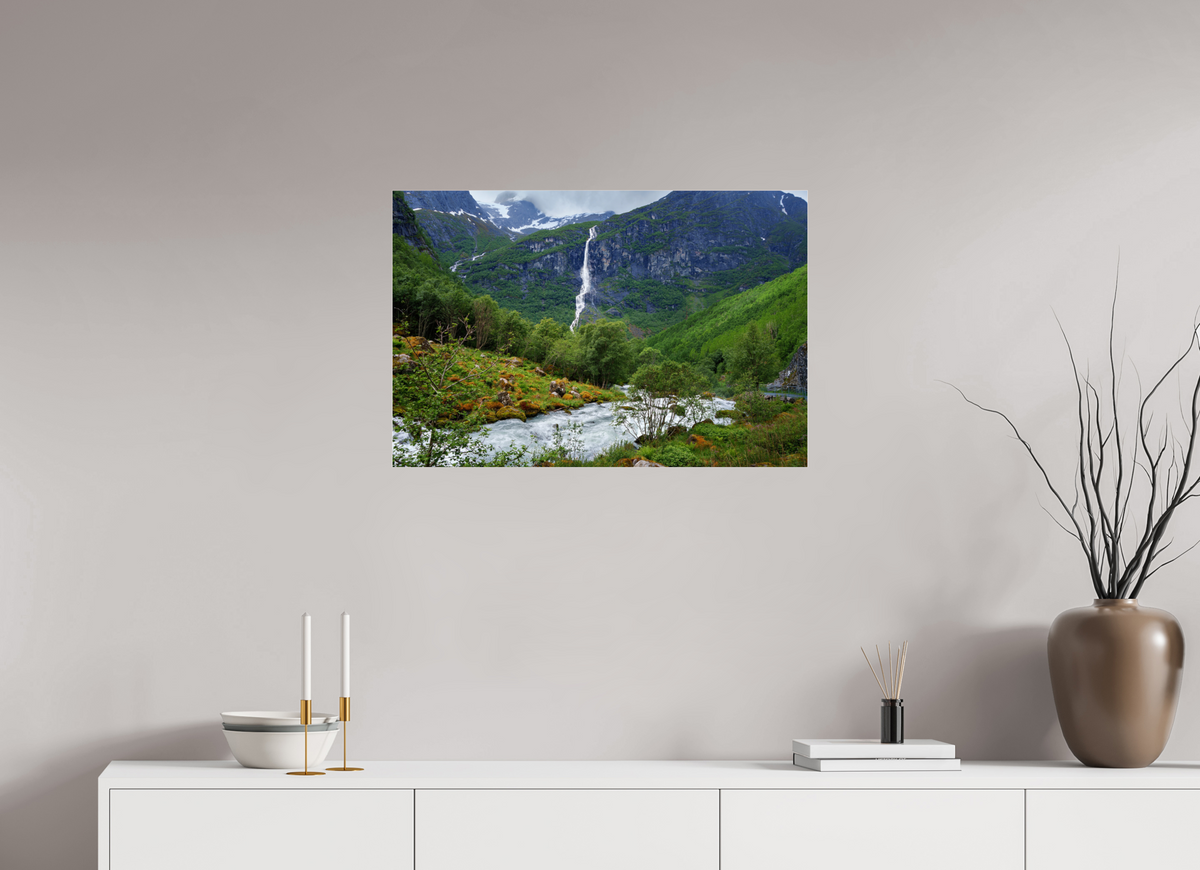 30 x 20″, Acrylic under Glass (Unframed) Norway8