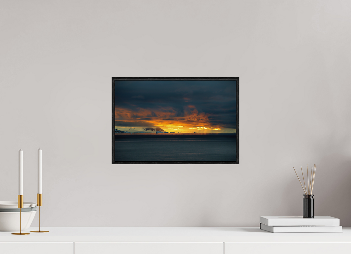 15 x 10″, Acrylic under Glass (Framed) A2