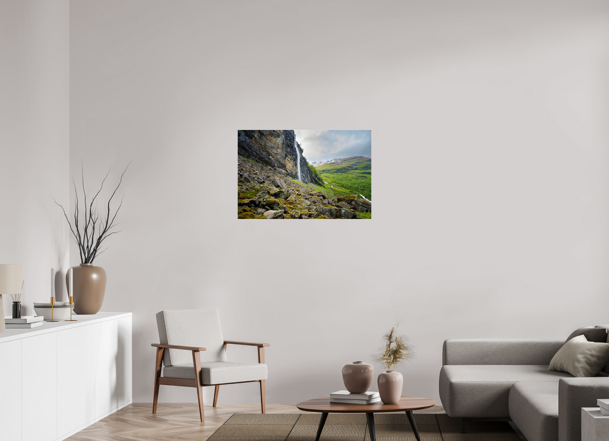 36 x 24″, Acrylic under Glass (Unframed) Norway11