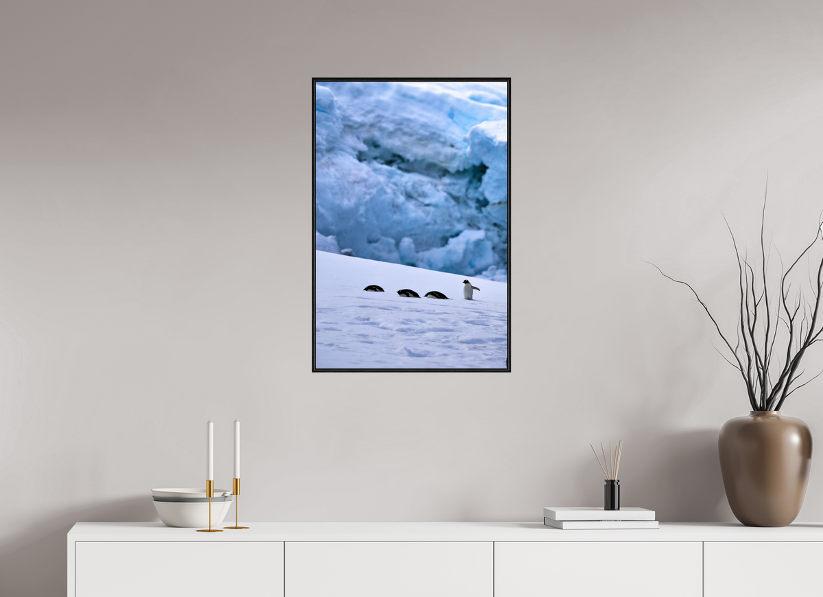 20 x 30″, Acrylic under Glass (Framed) A4