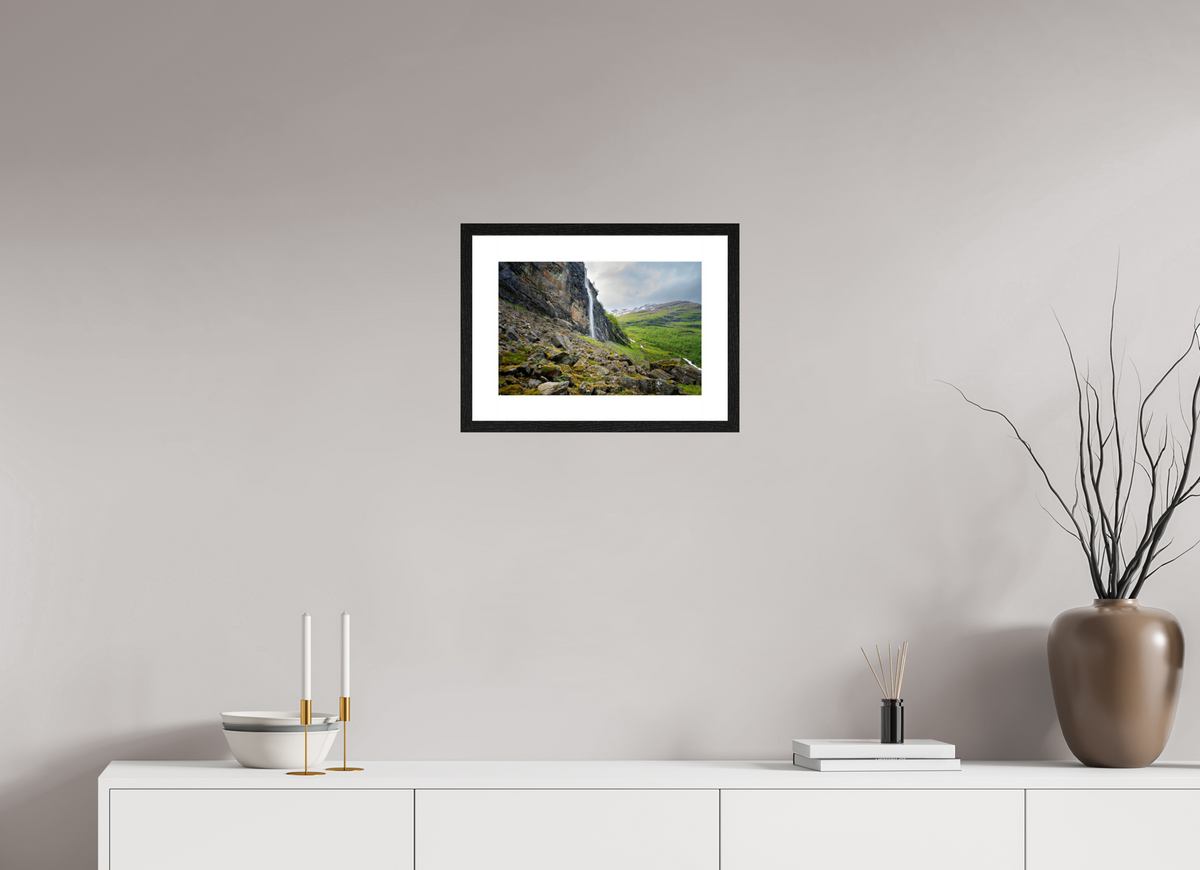 15 x 10″, Glossy Print (Framed) Norway11