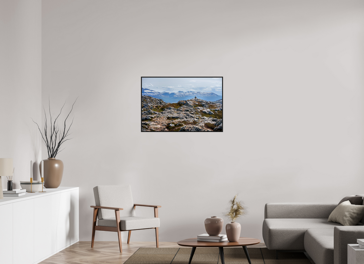 36 x 24″, Acrylic under Glass (Framed) Norway7