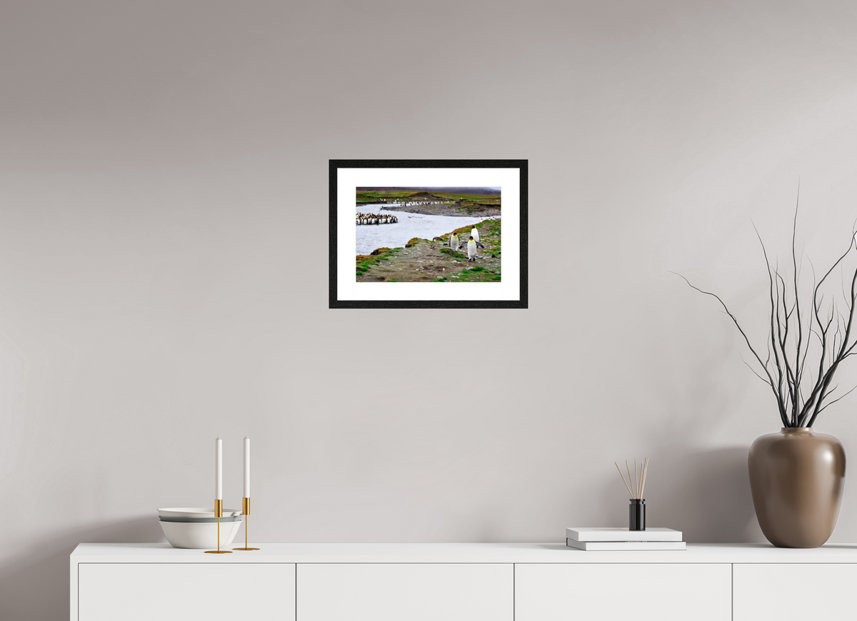 15 x 10″, Glossy Print (Framed) A14