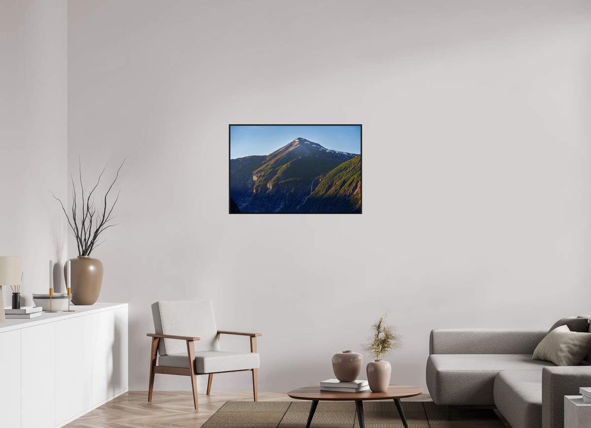 36 x 24″, Acrylic under Glass (Framed) Norway2