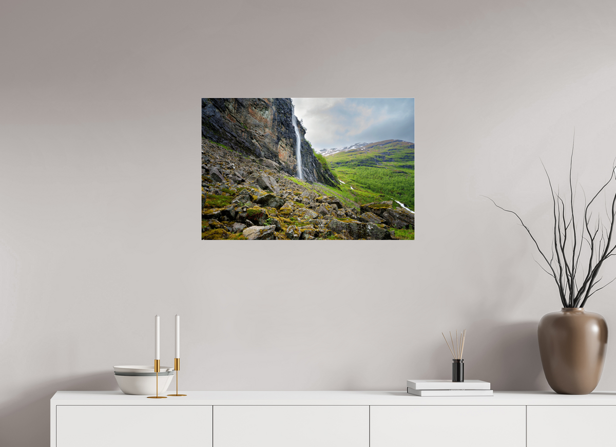 30 x 20″, Acrylic under Glass (Unframed) Norway11