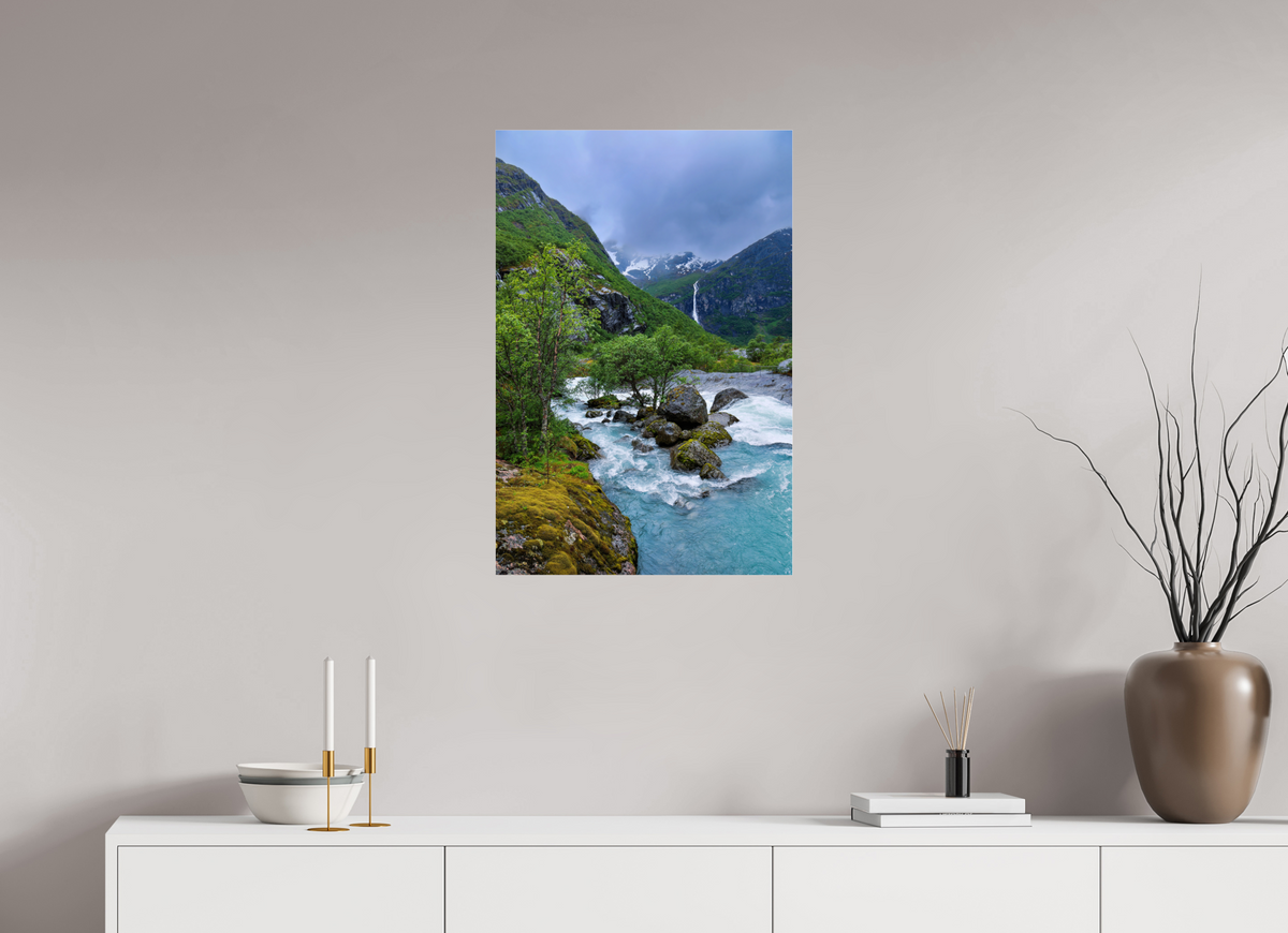 20 x 30″, Acrylic under Glass (Unframed) Norway18