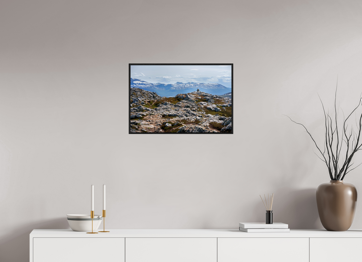 24 x 16″, Acrylic under Glass (Framed) Norway7