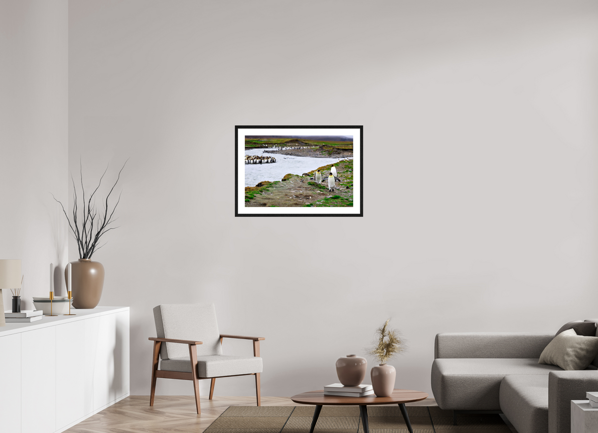 30 x 20″, Glossy Print (Framed) A14