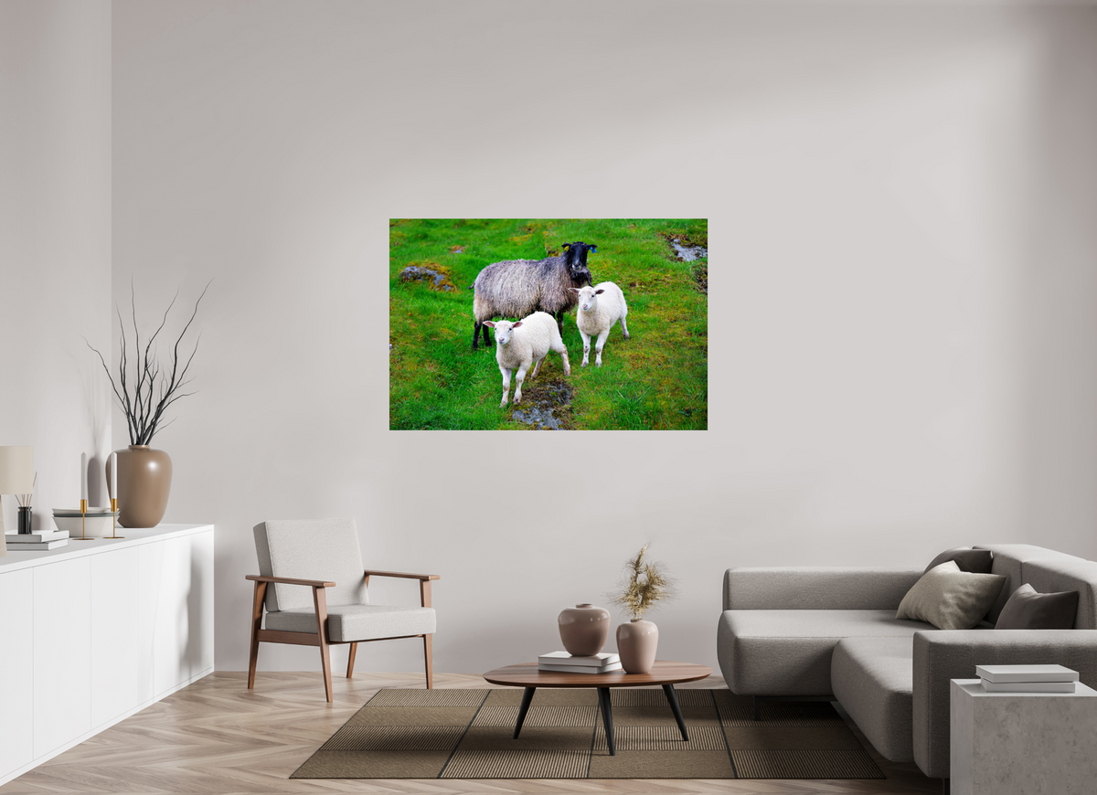 60 x 40″, Acrylic under Glass (Unframed) Norway15
