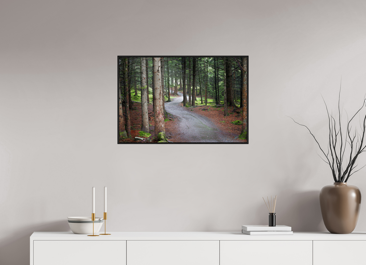 30 x 20″, Acrylic under Glass (Framed) Norway13