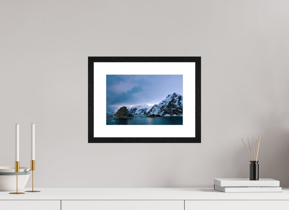 12 x 8″, Glossy Print (Framed) A9