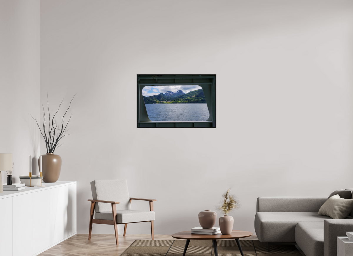 36 x 24″, Acrylic under Glass (Framed) Norway3