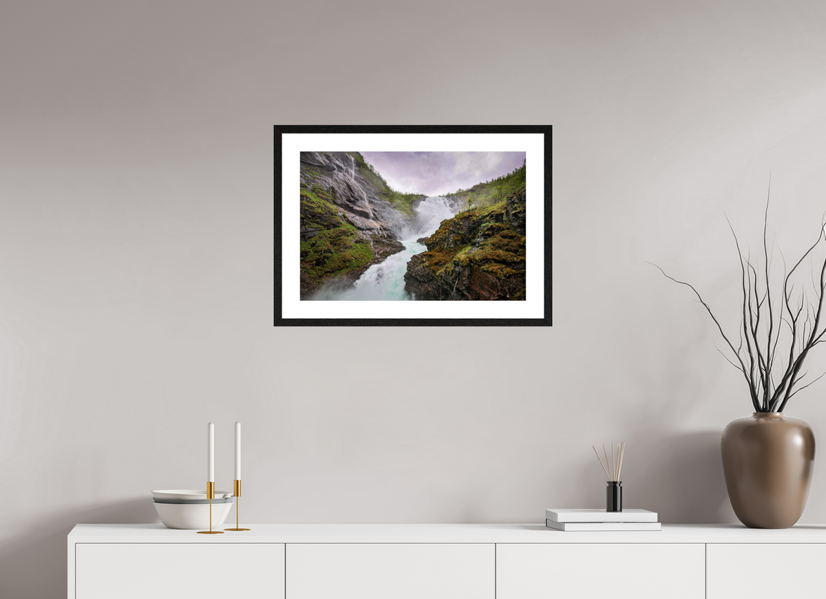 24 x 16″, Glossy Print (Framed) Norway17